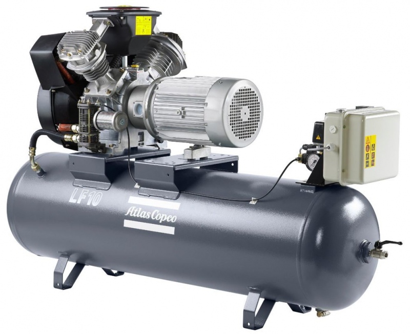 Поршневой компрессор Atlas Copco LT5-20 Receiver Mounted Unsilenced