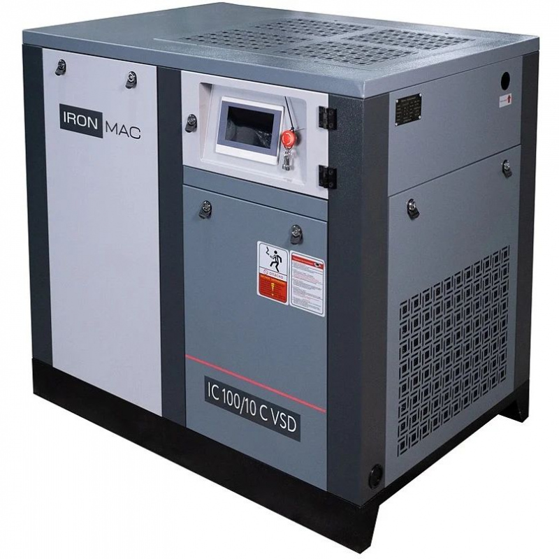 Винтовой компрессор IRONMAC IC 100/10 C VSD (IP 54)
